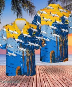 Brussels Airlines Airbus A319-100 Hawaiian Shirt Beach Shirt