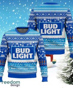 Bud Light Ugly Sweater Ugly Christmas Sweater Gift For Adult