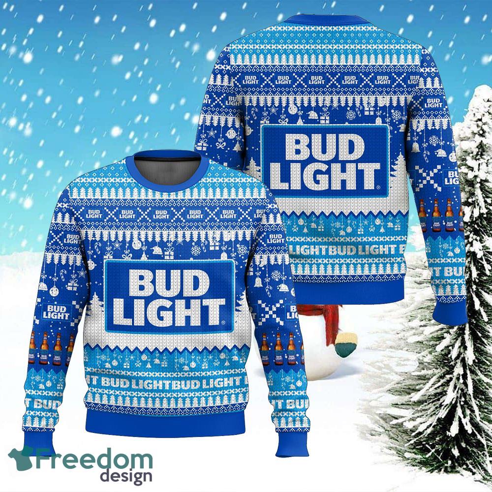 Bud Light Ugly Sweater Ugly Christmas Sweater Gift For Adult image Bud Light Ugly Sweater Ugly Christmas Sweater Gift For Adult - Bud Light Ugly Sweater Ugly Christmas Sweater Gift For Adult