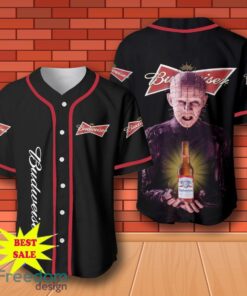 Budweiser Beer Hellraiser Horror Baseball Jersey for All Genders