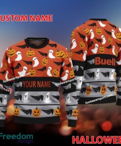 Buell Motorcycle Personalized Halloween Ugly Christmas Sweater AOP Gift For Men And Women