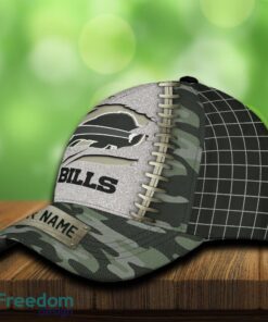 Buffalo Bills 3D Hat And Cap Beach Design Camo Green For Fans Gift Custom Name - Buffalo Bills 3D Hat And Cap Camo_3