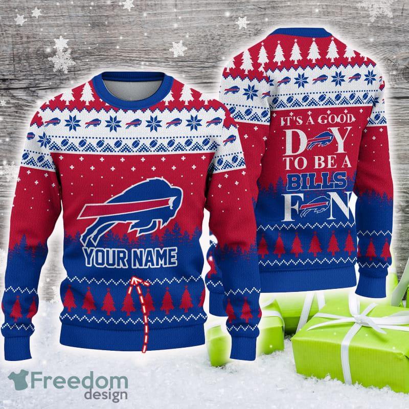 Buffalo Bills Knitted Sweater For Men Women Fans Gift Christmas image Buffalo Bills Knitted Sweater For Men Women Fans Gift Christmas - Buffalo Bills Knitted Sweater For Men Women Fans Gift Christmas