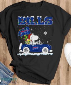 Buffalo Bills Snoopy And Woodstock Driving Car Cute Snoopy Limited Edition Shirt