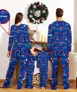 Buffalo Bills Sport Team Logo Pajamas Set Family Christmas Gift Custom Name Special Gift Product Photo 2