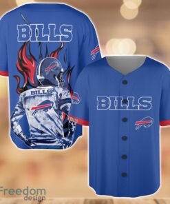 Buffalo Bills Wave Player Baseball Jersey Shirt For Team