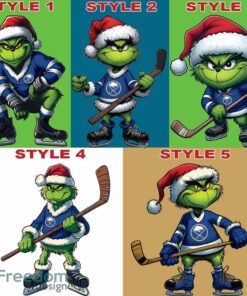 Buffalo Sabres Grinch Style Ugly Christmas Sweater Gift For Adult image Buffalo Sabres Grinch Style Ugly Christmas Sweater Gift For Adult - Buffalo SabresMulti Grinch Ugly Christmas Sweater Gift Adult Photo 3