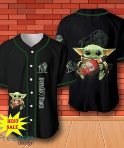Buffalo Trace Baby Yoda Baseball Jersey for All Genders