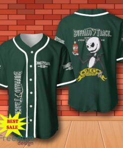 Buffalo Trace Halloween Jack Skellington Nightmare Baseball Jersey for All Genders