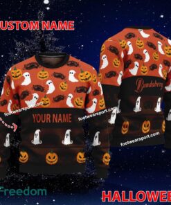 Bundaberg Custom Name Halloween Ugly Xmas Sweater AOP Gift For Men And Women