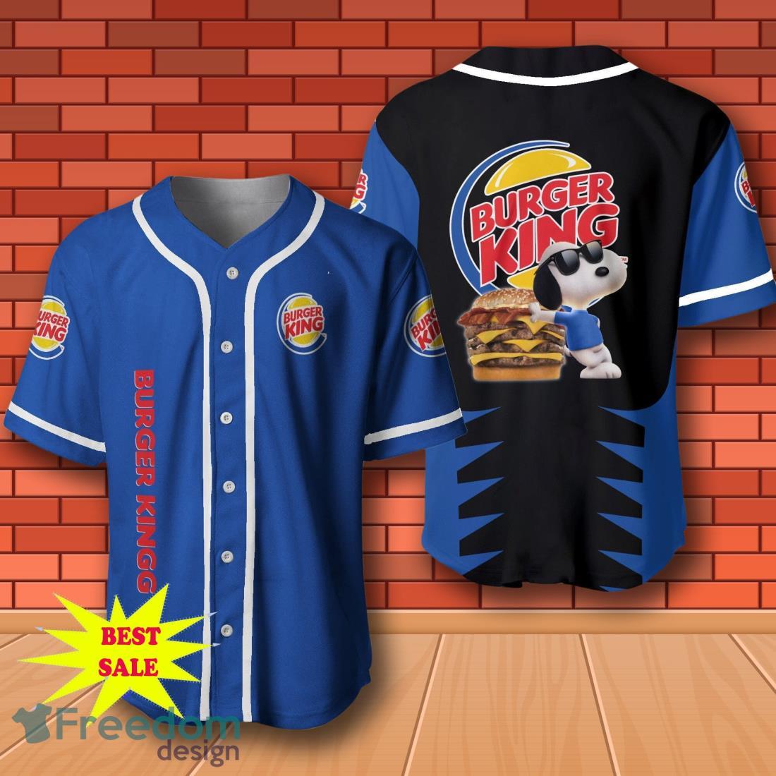 Burger King Snoopy Baseball Jersey for All Genders image Burger King Snoopy Baseball Jersey for All Genders Product Photo 1