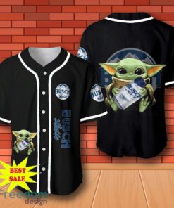 Busch Latte Baby Yoda Baseball Jersey for All Genders