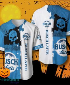 Busch Latte Skull Baseball Jersey For Men And Women