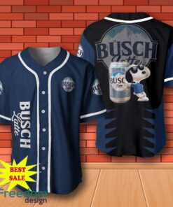 Busch Latte Snoopy Baseball Jersey for All Genders