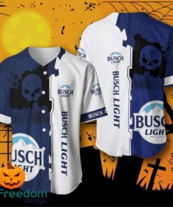 Busch Light Skull Baseball Jersey For Men And Women