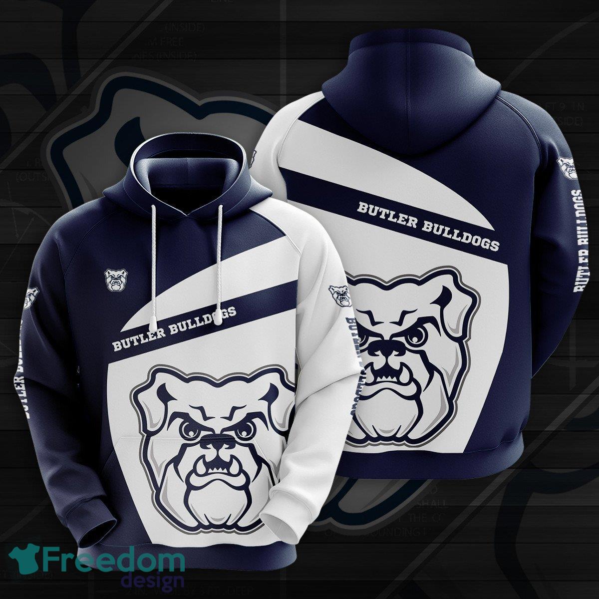 Butler Bulldogs 3D Hoodie For Fans New Trending All OVer Print - Butler Bulldogs 3D Hoodie For Fans New Trending All OVer Print