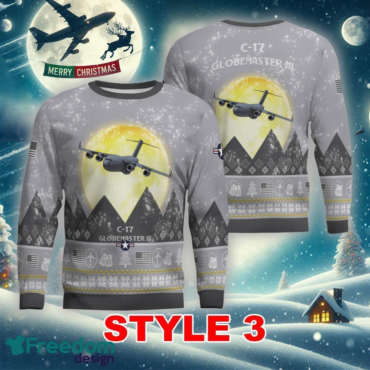 c-17-globemaster-iii-c17-aircraft-moonlight-multi-color-ugly-xmas-sweater-gift-for-men-and-women-2.jpg C-17 Globemaster III C17 Aircraft Moonlight Multi Color Ugly Xmas Sweater Gift For Men And Women - C-17 Globemaster III C17 Aircraft Moonlight Ugly Christmas Sweater_21