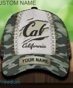 California Golden Bears 3D Hat And Cap Beach Design Camo Green For Fans Gift Custom Name