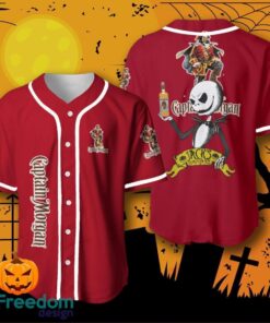 Captain Morgan Halloween Jack Skellington Nightmare Baseball Jersey For Men And Women