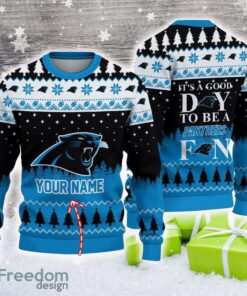 Carolina Panthers Knitted Sweater For Men Women Fans Gift Christmas