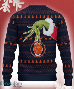 Chicago Bears Grinch Driving Funny 3D Ugly Christmas Sweater For Men Women - Chicago Bears Christmas Sweater Grinch Driving Photo 3