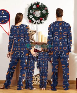 Chicago Bears Sport Team Logo Pajamas Set Family Christmas Gift Custom Name Special Gift Product Photo 2