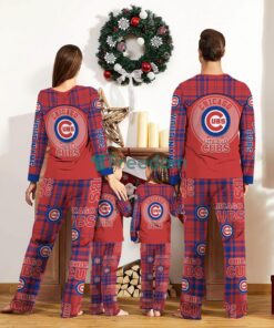 Chicago Cubs Custom Name Pajamas Set For Family Sport Team Pajamas Christmas Gift Product Photo 2