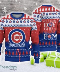 Chicago Cubs Knitted Sweater For Men Women Fans Gift Christmas
