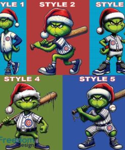 Chicago Cubs New Grinch Ugly Christmas Sweater Gift For Men And Women image Chicago Cubs New Grinch Ugly Christmas Sweater Gift For Men And Women - Chicago CubsMulti Grinch Ugly Christmas Sweater Gift Adult Photo 3