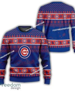 Chicago Cubs Xmas Pattern Ugly Christmas Sweater Gift For Men And Women