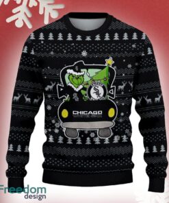 Chicago White Sox Grinch Driving Funny 3D Ugly Christmas Sweater For Men Women Chicago White Sox Grinch Driving Funny 3D Ugly Christmas Sweater For Men Women