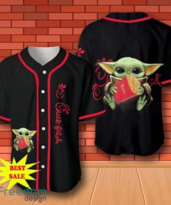 Chick-Fil-A Baby Yoda Baseball Jersey for All Genders