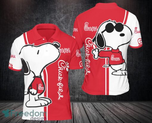 chick-fil-a For Fans 3D Polo Shirt Product Photo 1