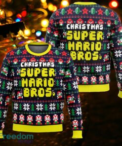 Christmas Mario Bros. Knitted Christmas Sweater Gift For Men And Women