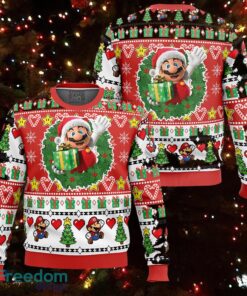Christmas Mario Mario Bros Ugly Christmas Sweater Gift For Adult