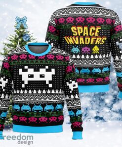 Christmas Space Invaders Ugly Christmas Sweater Gift For Men And Women