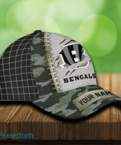Cincinnati Bengals 3D Hat And Cap Beach Design Camo Green For Fans Gift Custom Name image Cincinnati Bengals 3D Hat And Cap Beach Design Camo Green For Fans Gift Custom Name - Cincinnati Bengals 3D Hat And Cap Camo_4