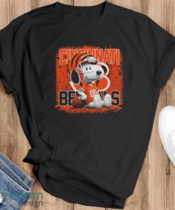 Cincinnati Bengals Football Mix Snoopy T-shirt