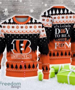 Cincinnati Bengals Knitted Sweater For Men Women Fans Gift Christmas