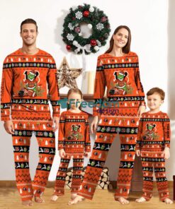 Cincinnati Bengals Pajamas Sport Team Pajama Set Christmas Gift For Family Custom Name Unique Gift