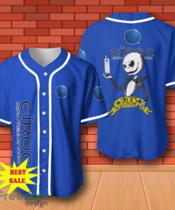 CIROC Vodka Halloween Jack Skellington Nightmare Baseball Jersey for All Genders