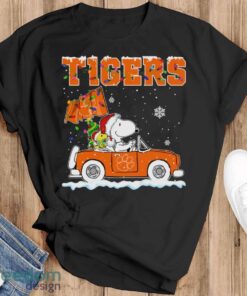 Clemson Tigers Snoopy And Woodstock Driving Car Cute Snoopy Limited Edition Shirt