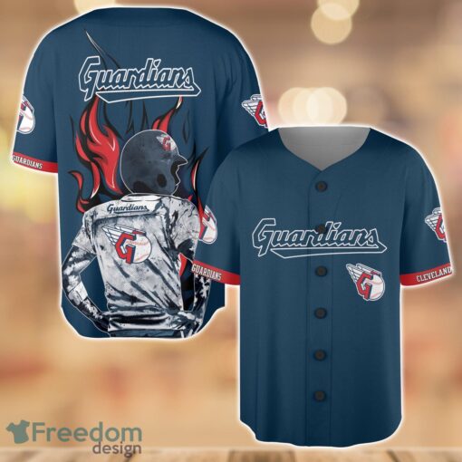 Cleveland Guardians Wave Player Baseball Jersey Shirt For Team Product Photo 1