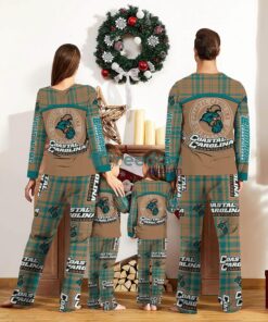 Coastal Carolina Chanticleers Custom Name Pajamas Set For Family Sport Team Pajamas Christmas Gift Product Photo 2