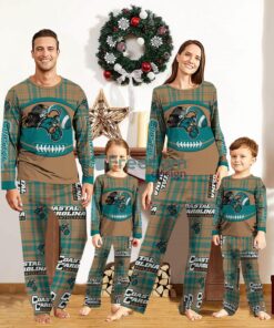 Coastal Carolina Chanticleers Custom Name Pajamas Set For Family Sport Team Pajamas Christmas Gift Product Photo 1