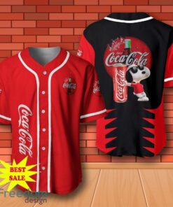 Coca Cola Snoopy Baseball Jersey for All Genders