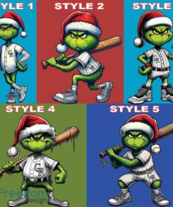 Colorado Rockies Grinch Design Ugly Christmas Sweater Gift For Men And Women image Colorado Rockies Grinch Design Ugly Christmas Sweater Gift For Men And Women - Colorado RockiesMulti Grinch Ugly Christmas Sweater Gift Adult Photo 3