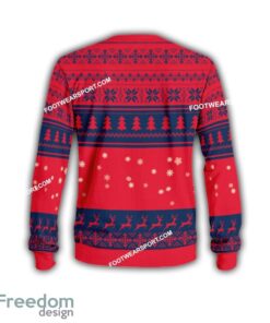 Columbus Blue Jackets Multi Grinch Knitted Christmas Sweater AOP Gift For Men And Women - Columbus Blue JacketsMulti Grinch Ugly Christmas Sweater Gift Adult Photo 2