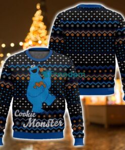 Cookie Monster Ugly Christmas Sweater For Men And Women Christmas Holiday Gift