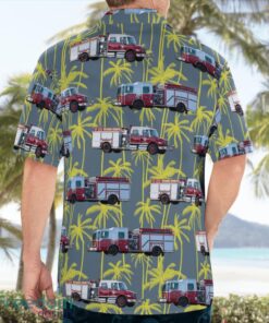 Crescent City Volunteer Fire Department (Florida) Hawaiian Shirt Beach Shirt Product Photo 2